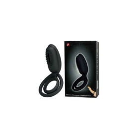 Cockring vibrant en silicone avec stimulateur clitoridien Esther 